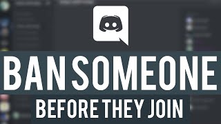 How To Ban Someone on Discord Without Them Being in Your Server [upl. by Janus993]