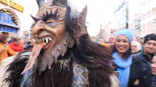 Krampus Run The German Demon Christmas Market Parade Youve Been Missing  Munich Krampuslauf 2022 [upl. by Dorcy]