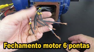 Como Fazer fechamento de Motor 6 pontas [upl. by Yentiw]