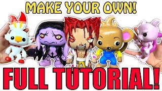 HOW To Make YOUR OWN Custom Funko POP FULL TUTORIAL [upl. by Neville25]