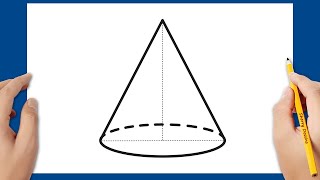 Comment dessiner un cône à géométrie [upl. by Aisac]