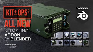 KIT OPS 2 Blender kitbashing addon now available [upl. by Aicemak]