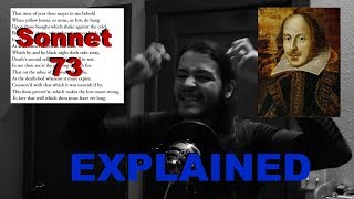 Sonnet 73  EXPLAINED [upl. by Drewett861]