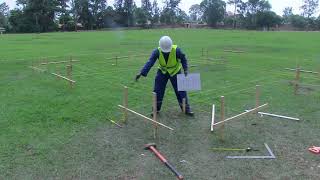 Rwanda Polytechnic  Masonry  Level 3  Setting Out Tools and Equipment  3 of 3 [upl. by Imeka]