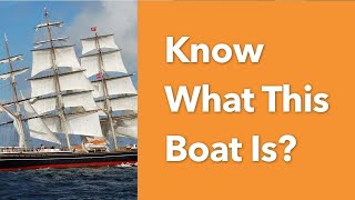 Recognize ANY Sailboat Type Instantly  How To Tell Apart 16 Types [upl. by Paton419]