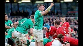 Extended Highlights Ireland v Wales  Guinness Six Nations [upl. by Tnarb588]