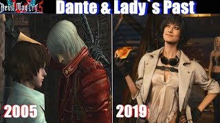 DMC 5 How Dante amp Lady became Friends Mary DMC5 vs DMC3  Devil May Cry 5 2019 [upl. by Yort]