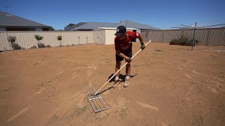 Full Lawn Renovation From Start To Finish  Seeding and Fixing My Lawn [upl. by Jolee]