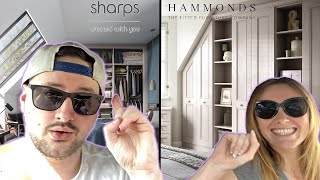 Fitted Wardrobe Comparison  Sharps amp Hammonds 🏡  Vlog 9 [upl. by Nabala924]