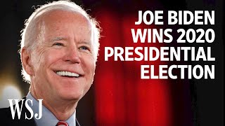 Joe Biden Wins 2020 Presidential Election Watch His Road to Victory  WSJ [upl. by Averat]