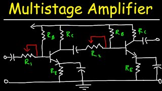 Multistage Transistor Audio Amplifier Circuit [upl. by Bencion]