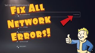 How To FixResolve All PS5 Network Errors 2021 Tutorial [upl. by Eirret10]