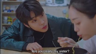 Seojun teases his sister Gowoon  True Beauty Ep 6 [upl. by Yalhsa]