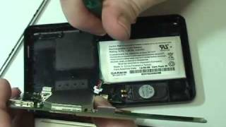 How To Replace Your Garmin Nuvi 1390 Battery [upl. by Garcon888]