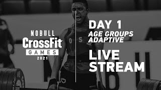 Tuesday Day 1 Age Group and Adaptive Events — 2021 NOBULL CrossFit Games [upl. by De556]