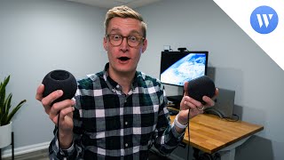 HomePod Mini Stereo Pair Unboxing and First Impressions [upl. by Terchie66]