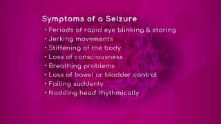 Symptoms of Seizures [upl. by Hotze638]