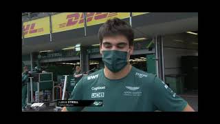 LANCE STROLL SPEAK FRENCH yes again [upl. by Bathsheeb]