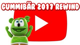 Gummibär 2017 REWIND Gummy Bear YouTube Year in Review [upl. by Johnath]