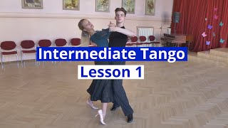 Intermediate Tango  Five Step [upl. by Ajdan65]