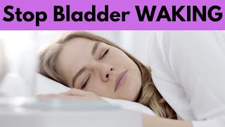 6 Ways to STOP NOCTURIA For a Good Nights Sleep  Overactive Bladder 101 [upl. by Eelarual588]