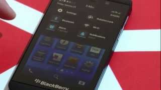 Full BlackBerry 10 Walk Through [upl. by Hillari]