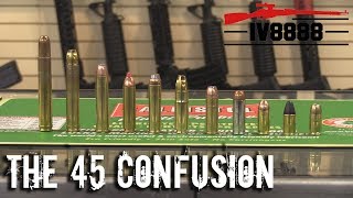 Firearms Facts The 45 Confusion [upl. by Alliuqaj]