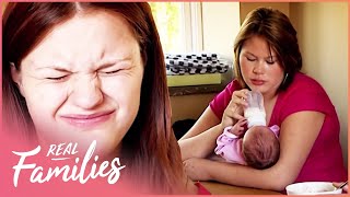 Real Families Teen Mum Parenting Challenges [upl. by Ettenal325]