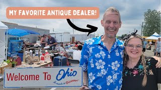 Ohios BIGGEST Flea Market Buying amp Selling Vintage and Antiques [upl. by Sherwin]