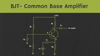 BJT Common Base Amplifier Explained [upl. by Akihsal]