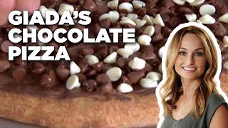 How to Make Giadas Chocolate Pizza  Food Network [upl. by Alemak]