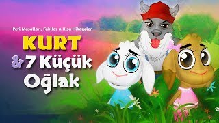 Kurt ve Yedi Küçük Keçi  Çizgi Film Masal [upl. by Zeuqcaj]