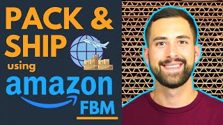 How To Fulfill amp Ship Your First Amazon FBM Order  BEGINNER TUTORIAL [upl. by Ling]