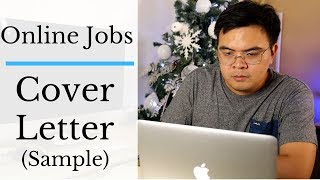 How to Make Cover letter for Online Jobs Philippines Sample for Video Editing [upl. by Onimod129]