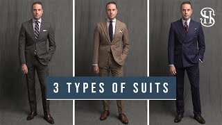 3 Different Types Of Suits  Off The Rack Made To Measure Bespoke [upl. by Haughay]