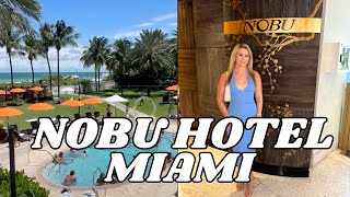 Honest Review of Nobu Hotel Miami Beach  Staying at a 5 Star Hotel [upl. by Yriek]