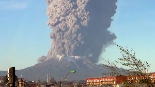 5 Monster Volcano Eruptions Caught On Camera [upl. by Livvie]