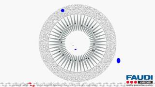 Coalescing and separation process in a filterwater separator [upl. by Latoniah331]