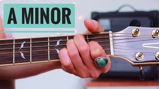 A minor Am Chord  Beginner Guitar Lesson [upl. by Anifled526]