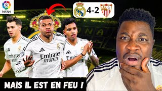 LA MACHINE EST RELANCÉE  RÉAL MADRID 42 SÉVILLE [upl. by Euqinotna]