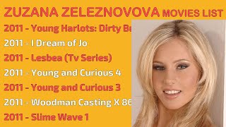 ZUZANA ZELEZNOVOVA MOVIES LIST [upl. by Adnawyt]