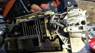 Stihl MS200T Chainsaw Oiling Problem Repair [upl. by Briny164]