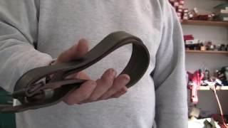 The M1891 Carcano Rifle Sling and How to mount it [upl. by Ordnagela443]