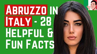 28 Interesting Helpful and Fun Facts About Abruzzo in Italy [upl. by Lazes]