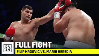 FULL FIGHT  Filip Hrgovic vs Mario Heredia [upl. by Suinuj713]