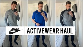 Mens NIKE ACTIVEWEAR Haul amp TryOn  BEST Mens Gymwear [upl. by Atinaej]