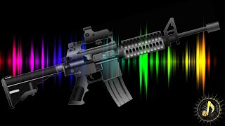 M16 Gun shot Sound Effect  Shooting sounds [upl. by Suirrad]