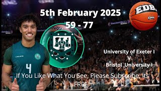 University of Exeter I v Bristol University I [upl. by Asiek]