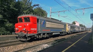 TER Bourgogne  BB 7200 amp Corail réversible [upl. by Anairo450]