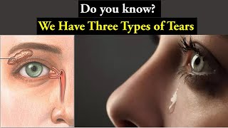 Types of tears and how they works [upl. by Moria684]